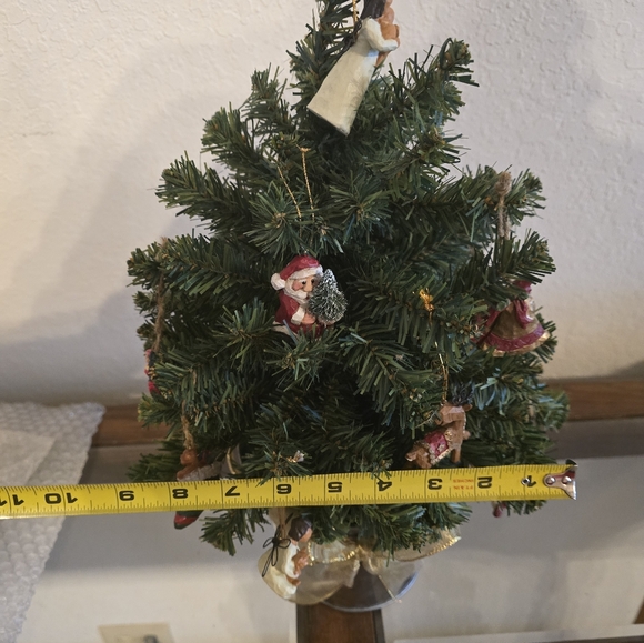 Like new table top fully decorated mini Christmas tree. - Picture 15 of 15